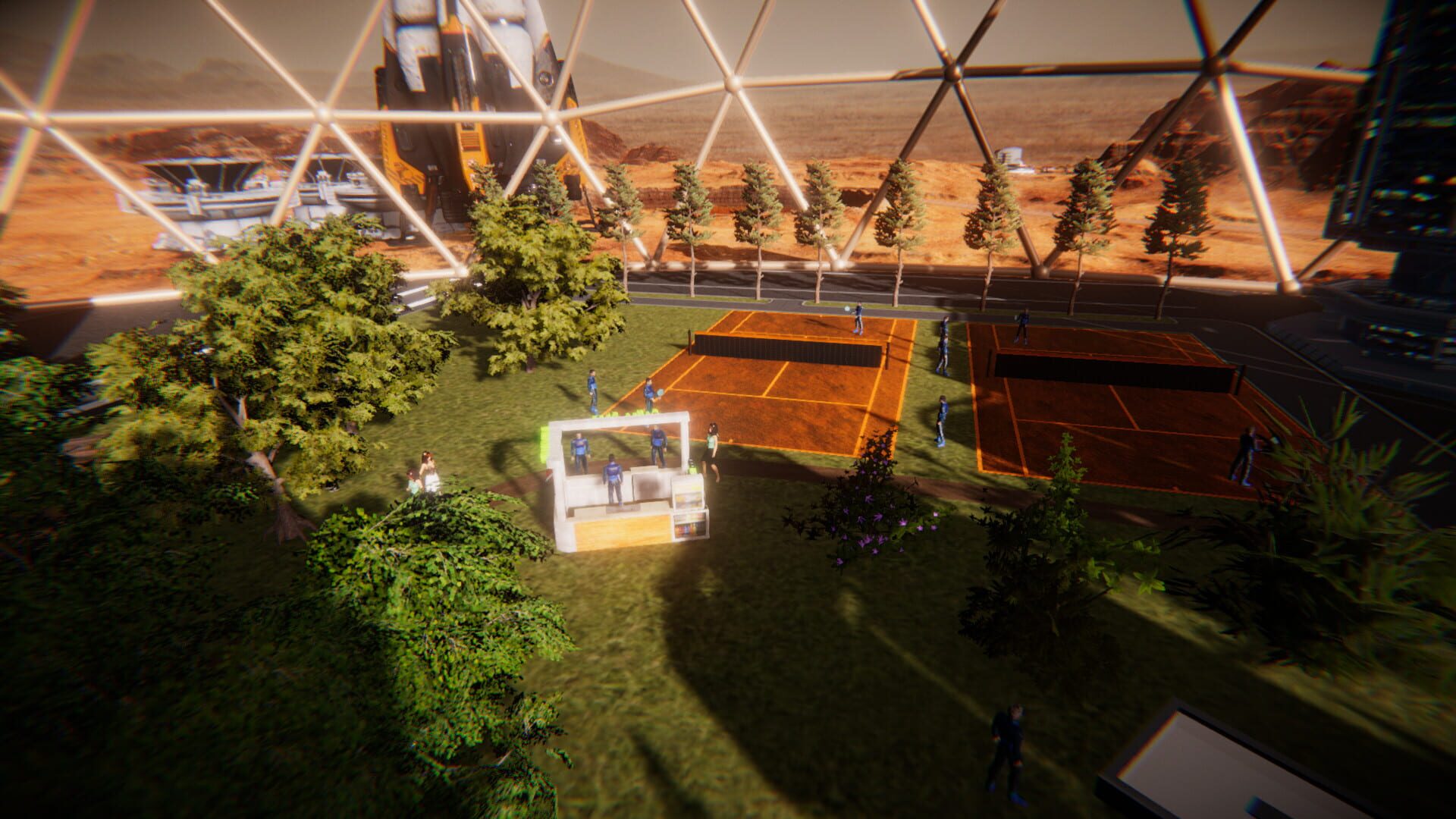 Screenshot for Mars Colony Builder