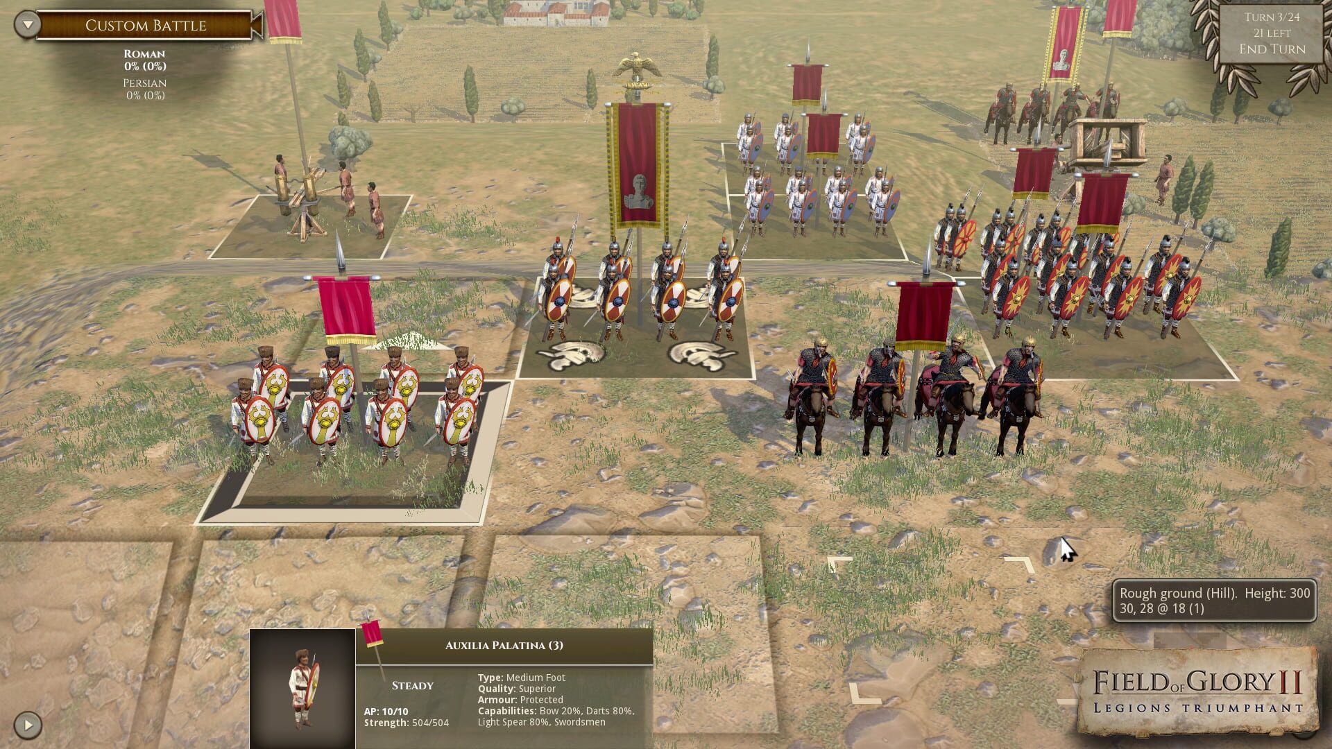 Screenshot for Field of Glory II: Legions Triumphant