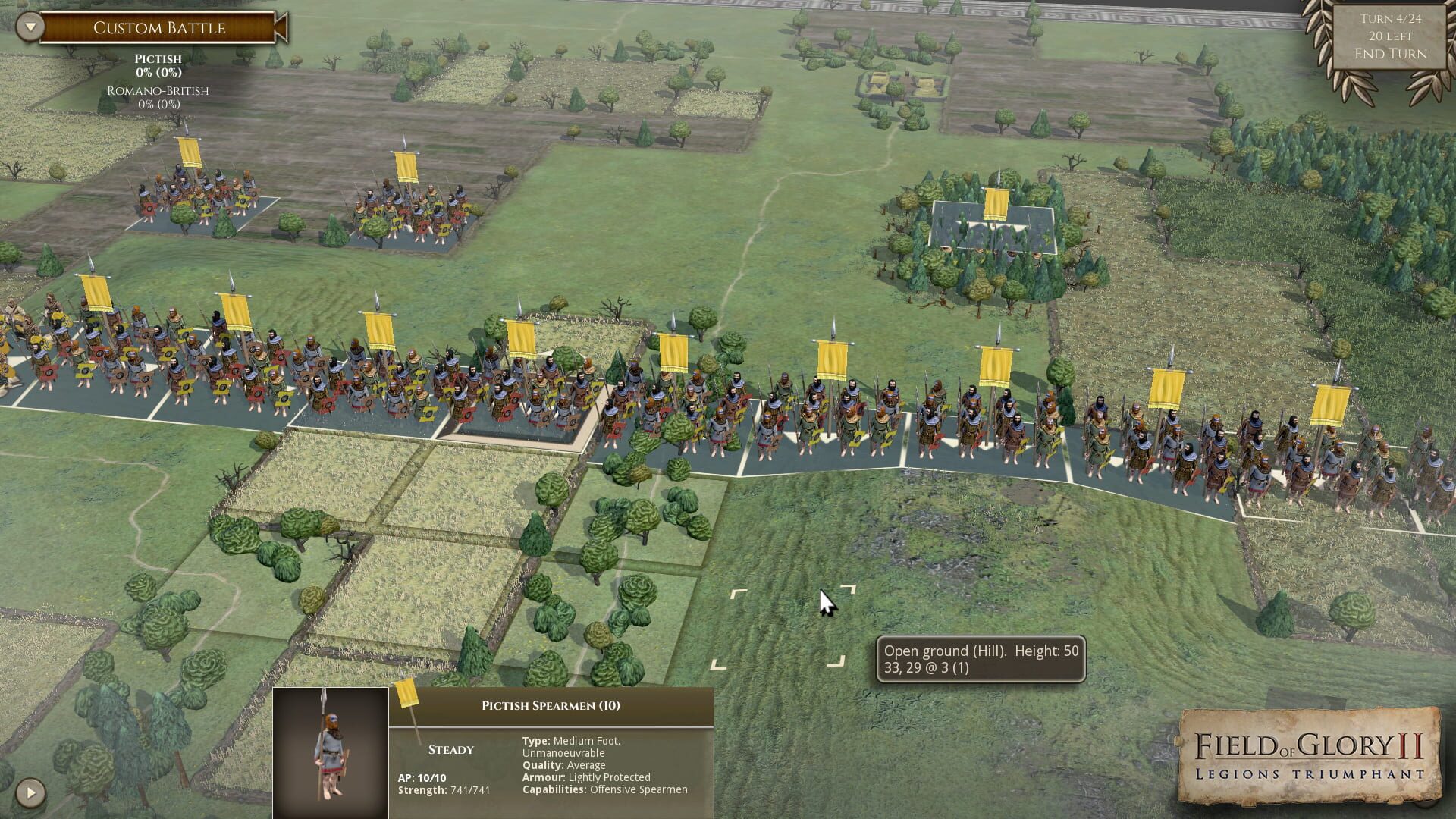 Screenshot for Field of Glory II: Legions Triumphant