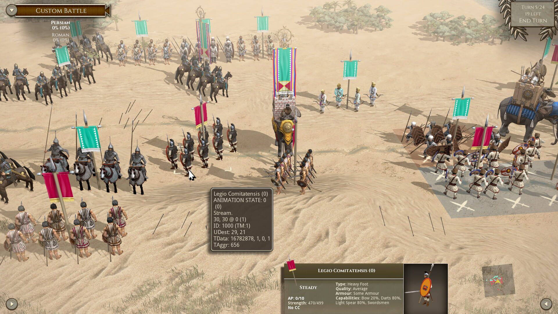 Screenshot for Field of Glory II: Legions Triumphant