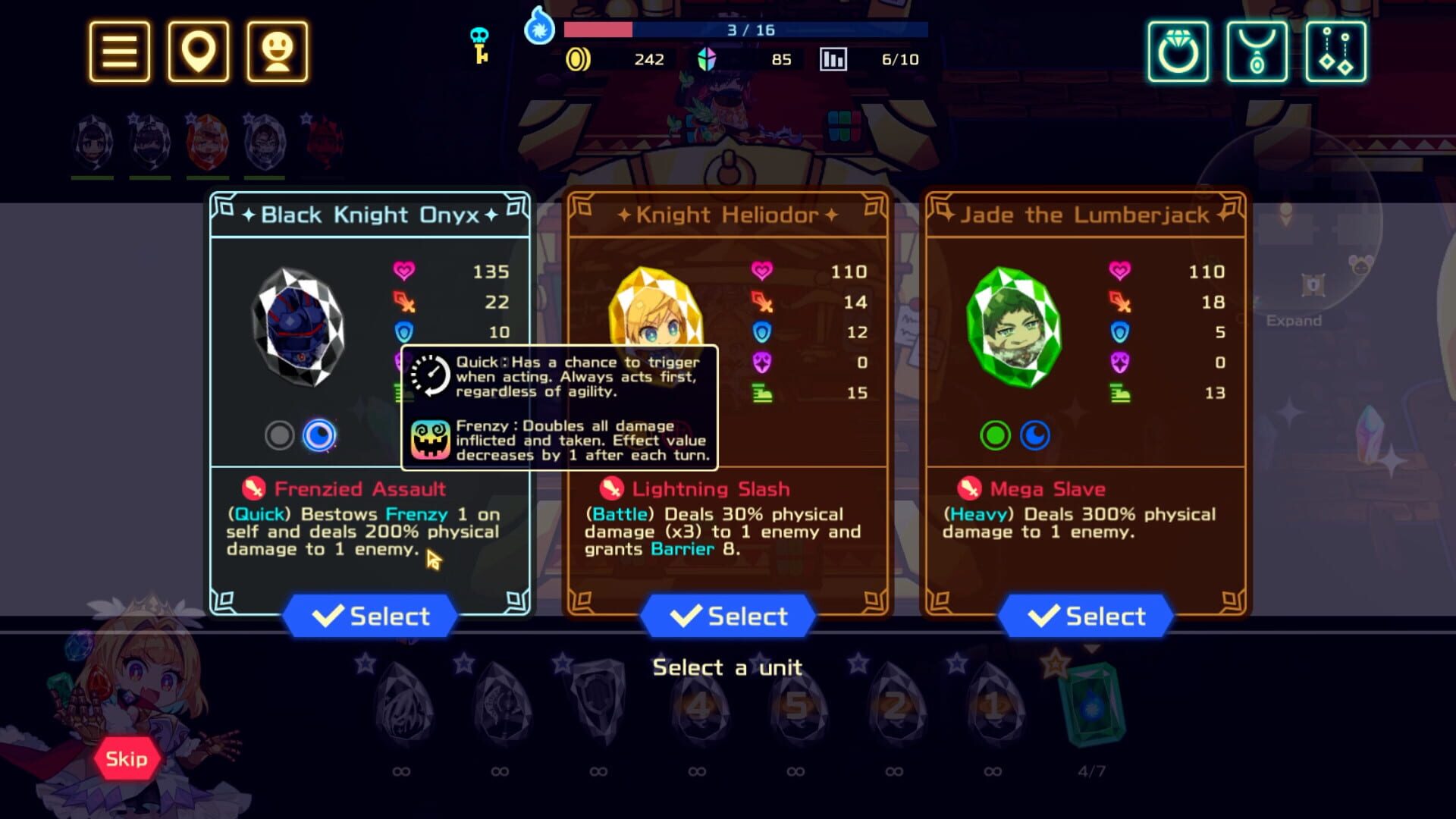 Screenshot for Vivid Knight