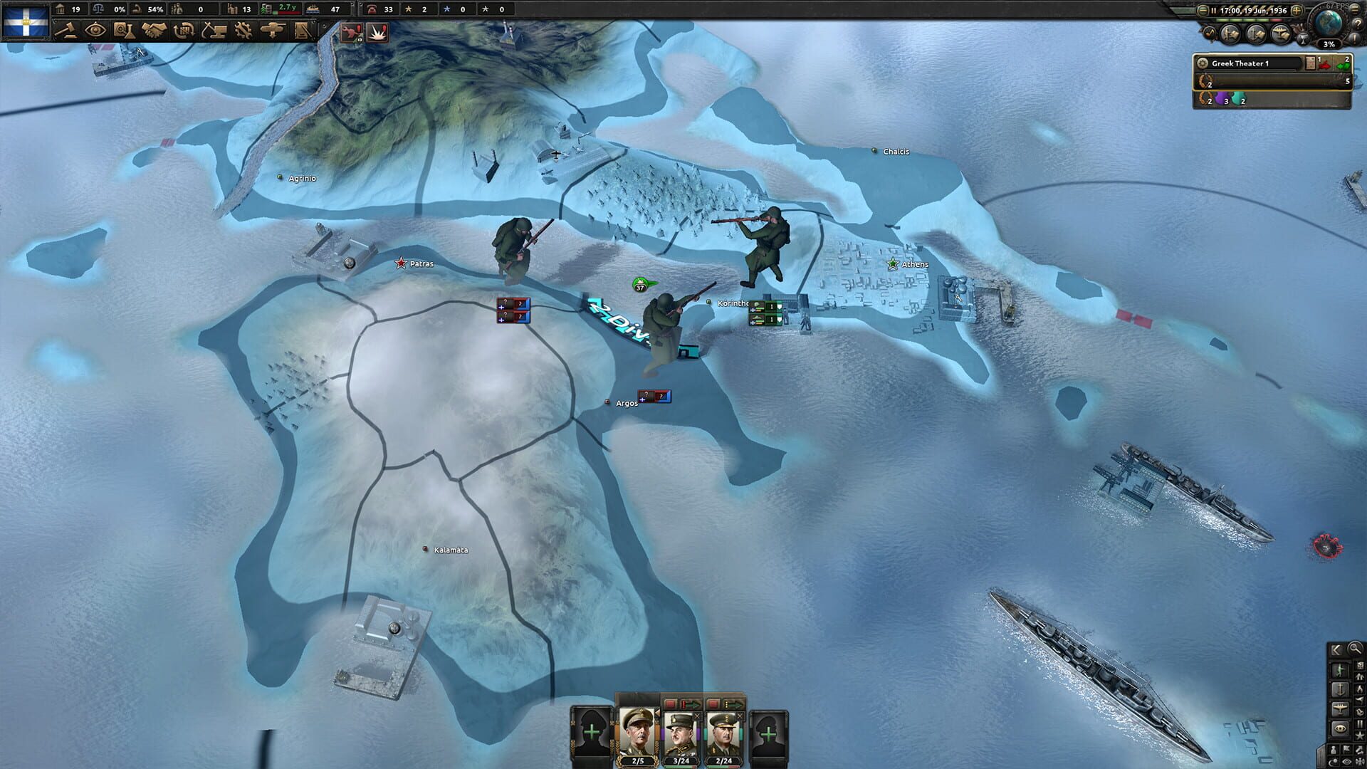 Screenshot for Hearts of Iron IV: Battle for the Bosporus