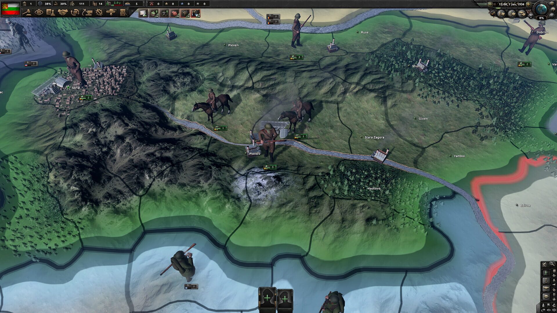 Screenshot for Hearts of Iron IV: Battle for the Bosporus