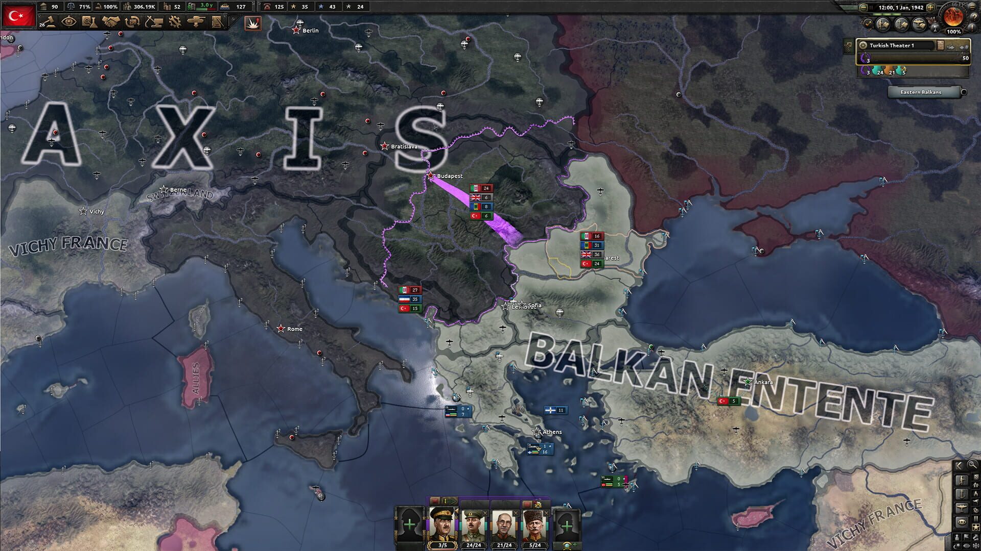 Screenshot for Hearts of Iron IV: Battle for the Bosporus
