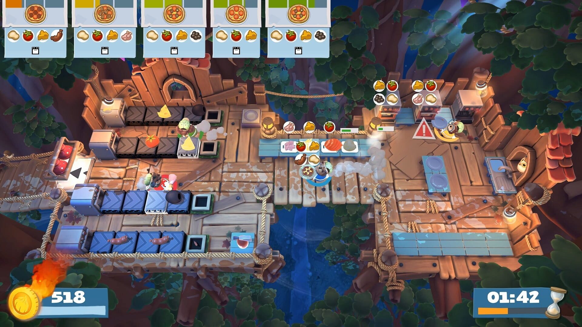 Screenshot for Overcooked! 2: Campfire Cook Off
