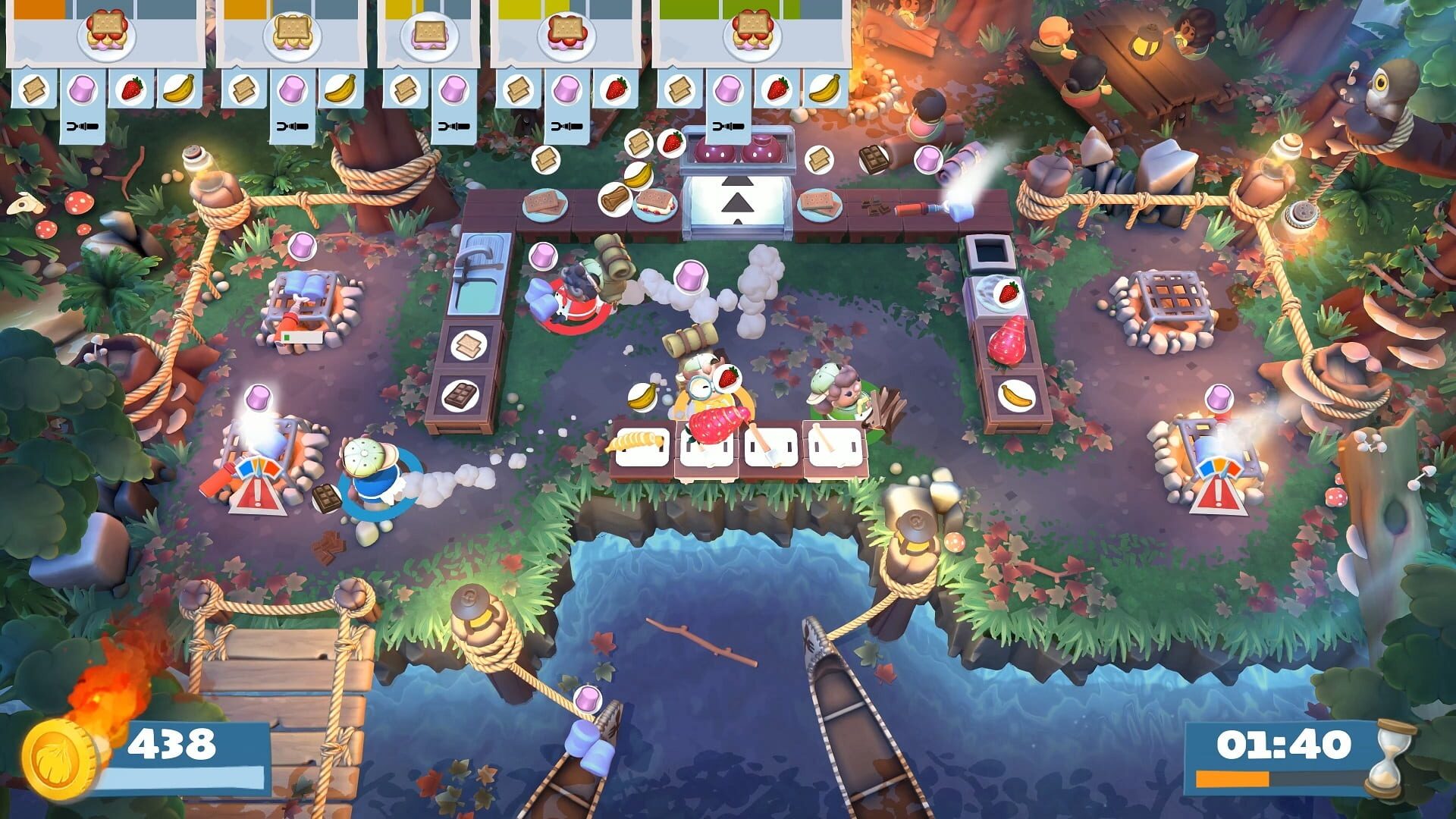 Screenshot for Overcooked! 2: Campfire Cook Off