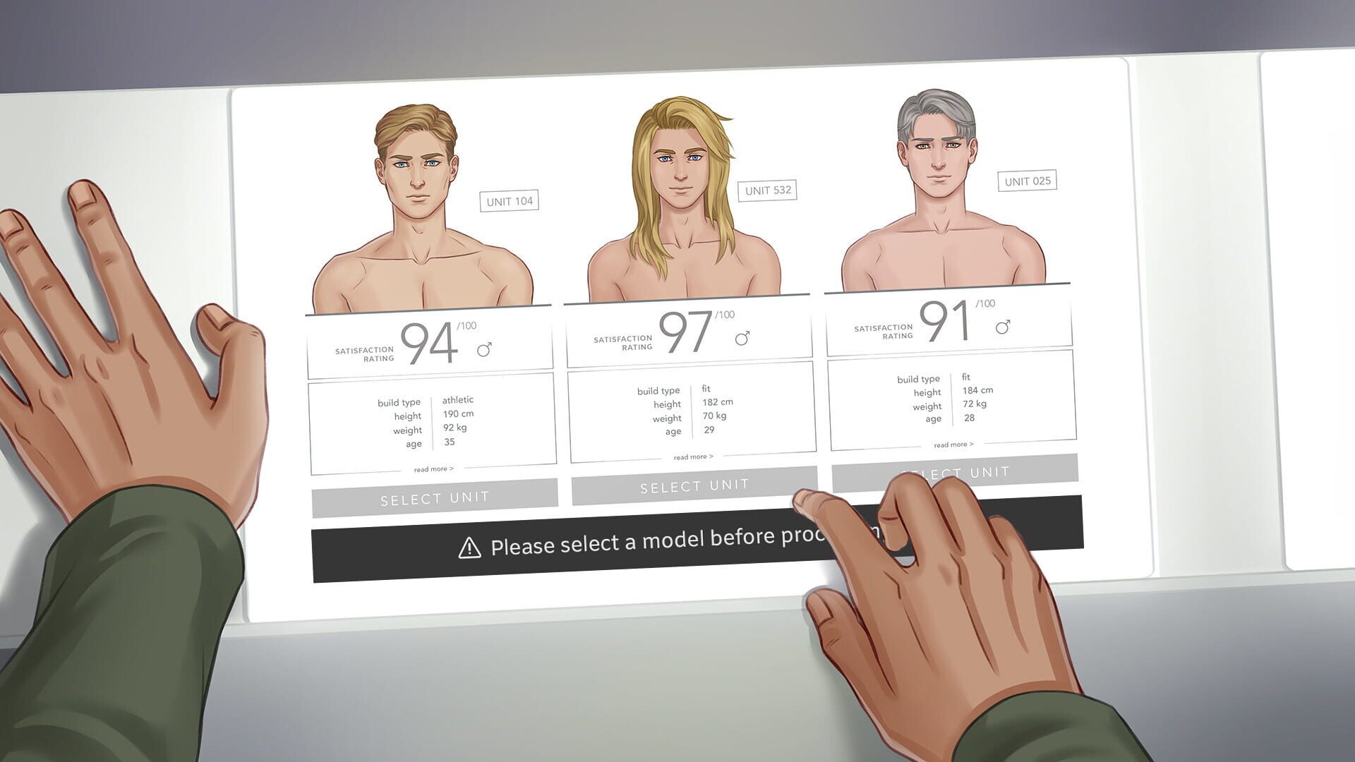 Screenshot for Synthetic Lover