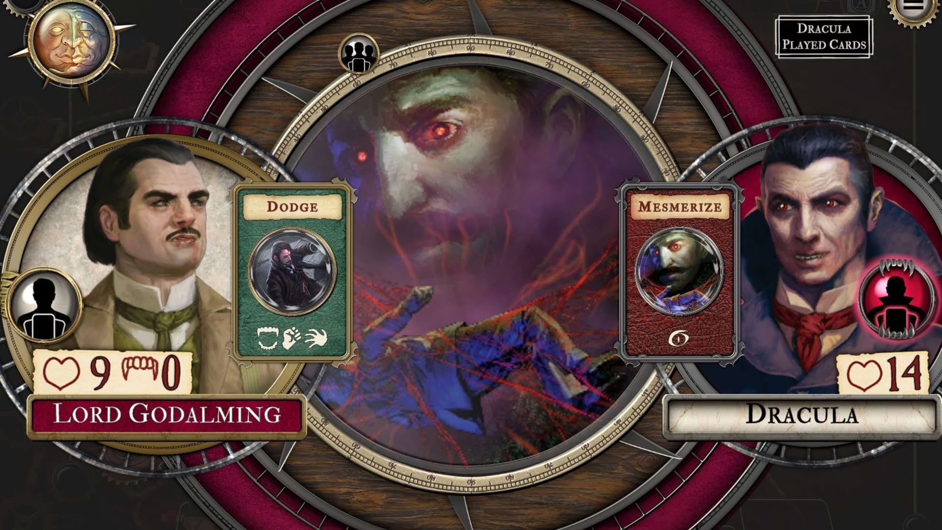 Screenshot for Fury of Dracula: Digital Edition