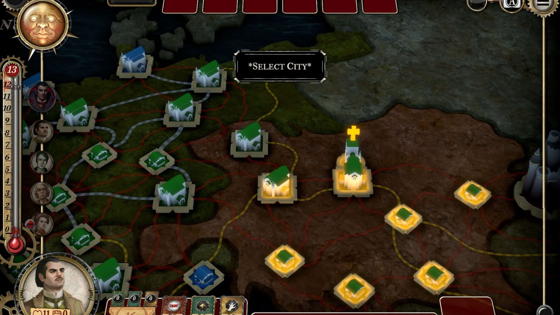 Screenshot for Fury of Dracula: Digital Edition