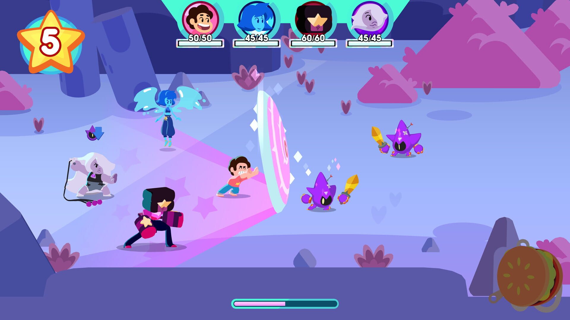 Screenshot for Steven Universe: Unleash the Light