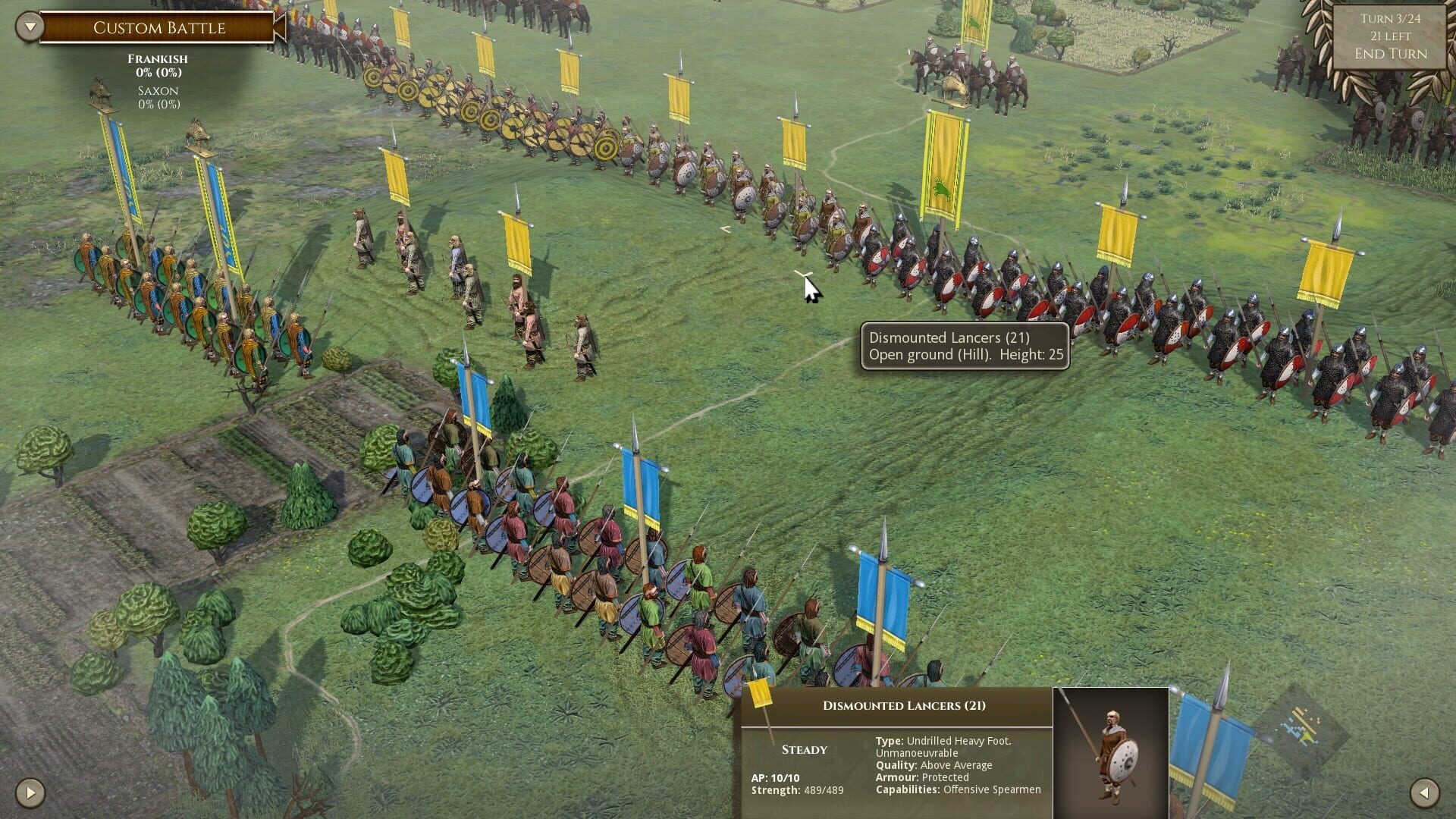 Screenshot for Field of Glory II: Wolves at the Gate