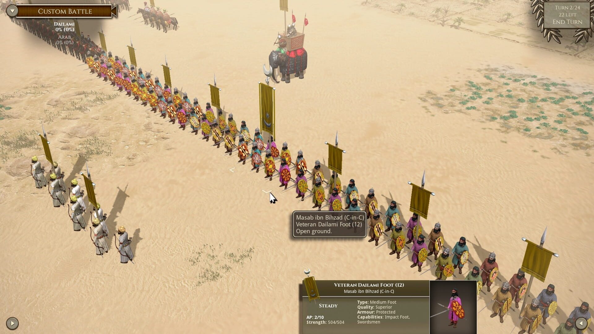 Screenshot for Field of Glory II: Wolves at the Gate