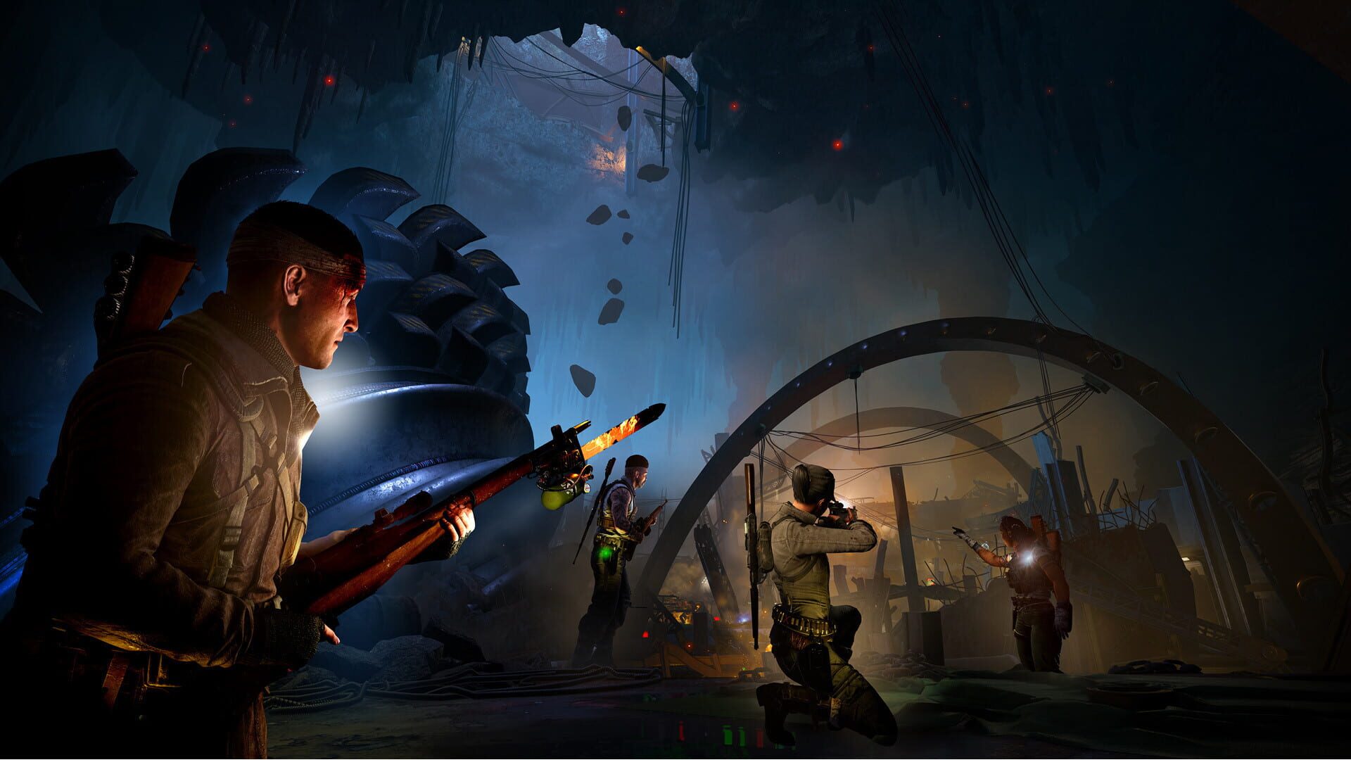 Screenshot for Zombie Army 4: Dead War - Mission 3: Deeper than Hell