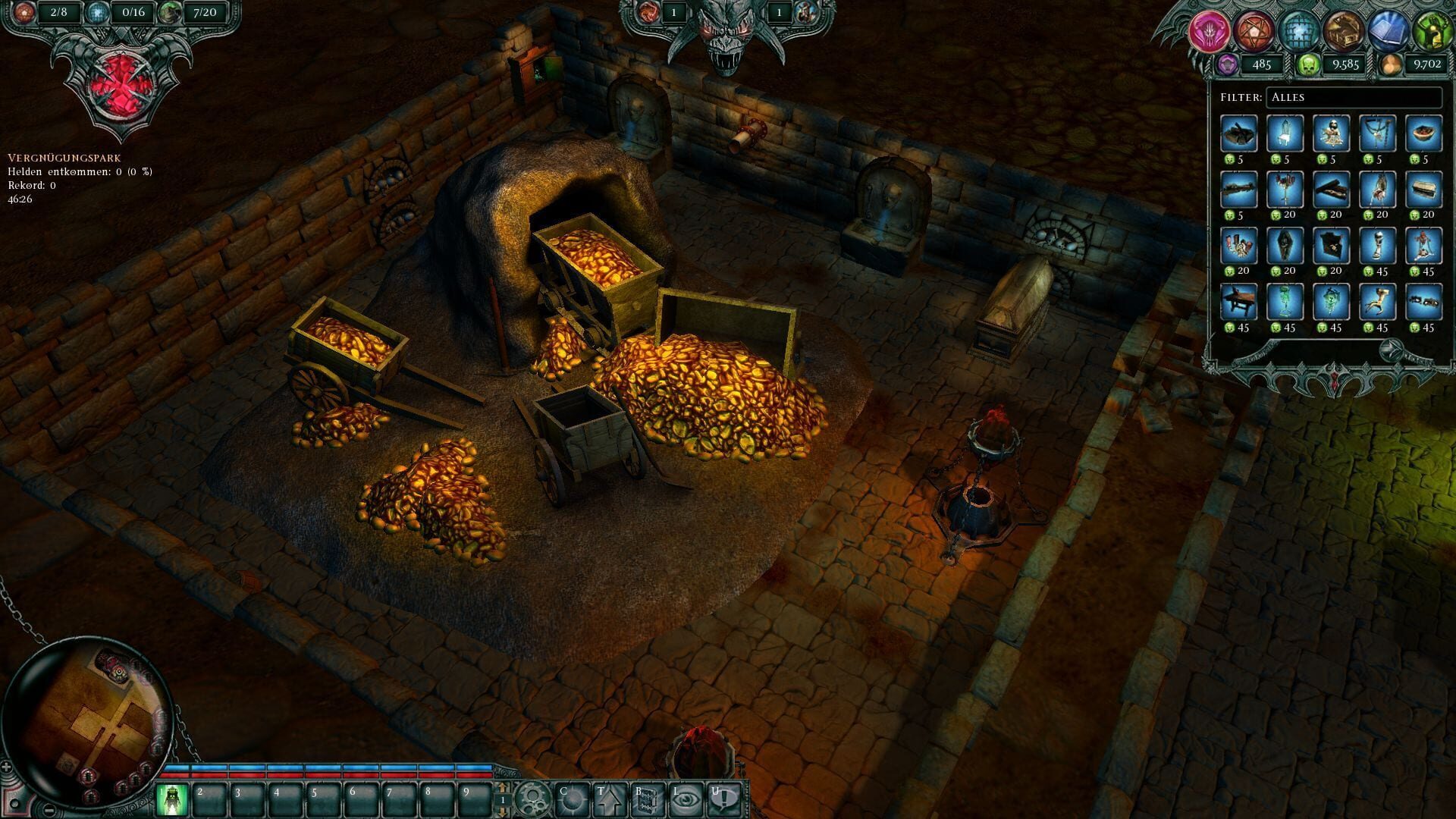 Screenshot for Dungeons: Into the Dark