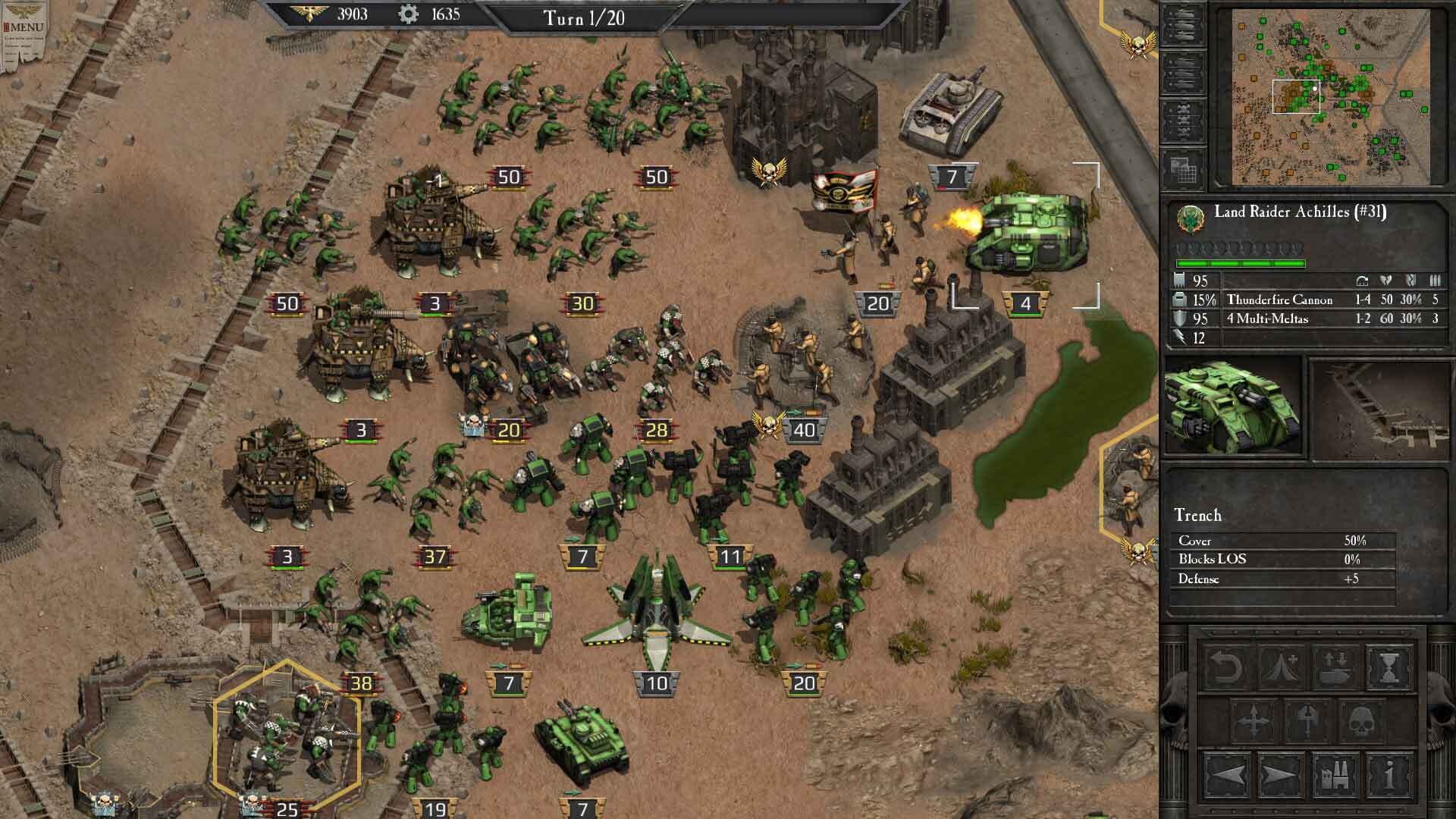 Screenshot for Warhammer 40,000: Armageddon - Vulkan's Wrath
