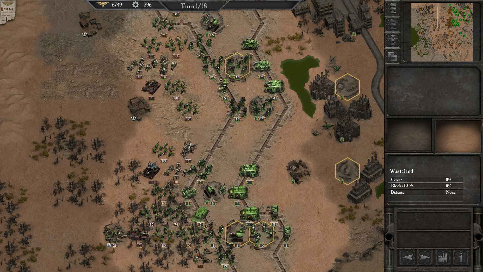 Screenshot for Warhammer 40,000: Armageddon - Vulkan's Wrath