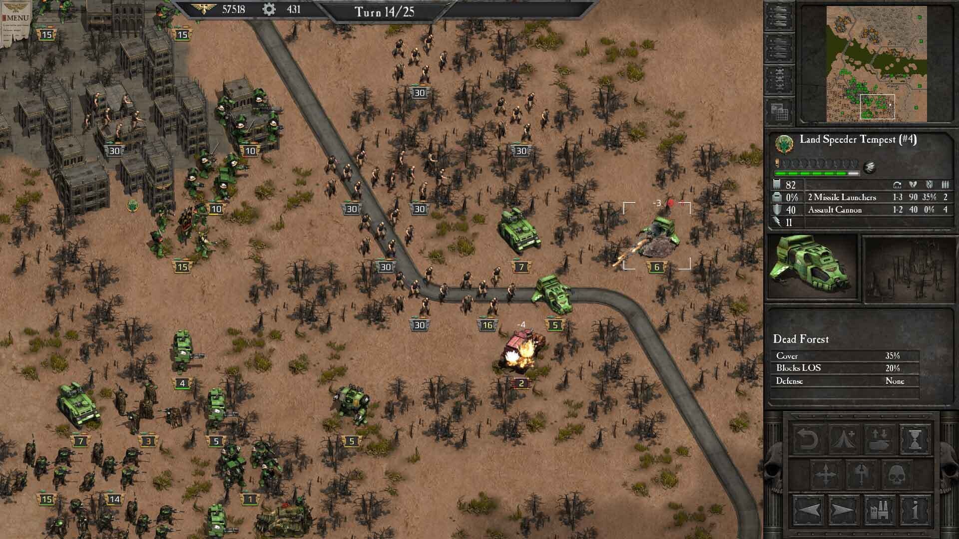 Screenshot for Warhammer 40,000: Armageddon - Vulkan's Wrath