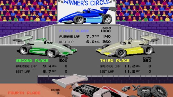 Screenshot for Super Sprint