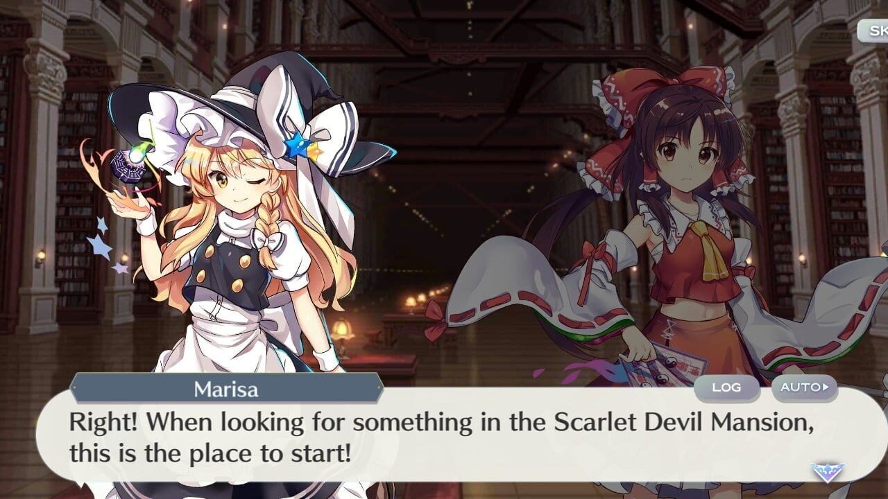 Screenshot for Touhou LostWord