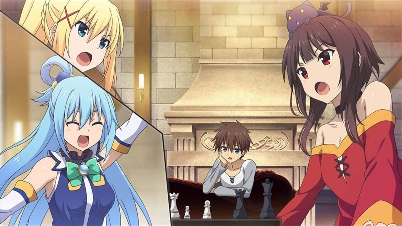 Screenshot for Kono Subarashii Sekai ni Shukufuku wo! Kibou no Meikyuu to Tsudoishi Boukensha-tachi!