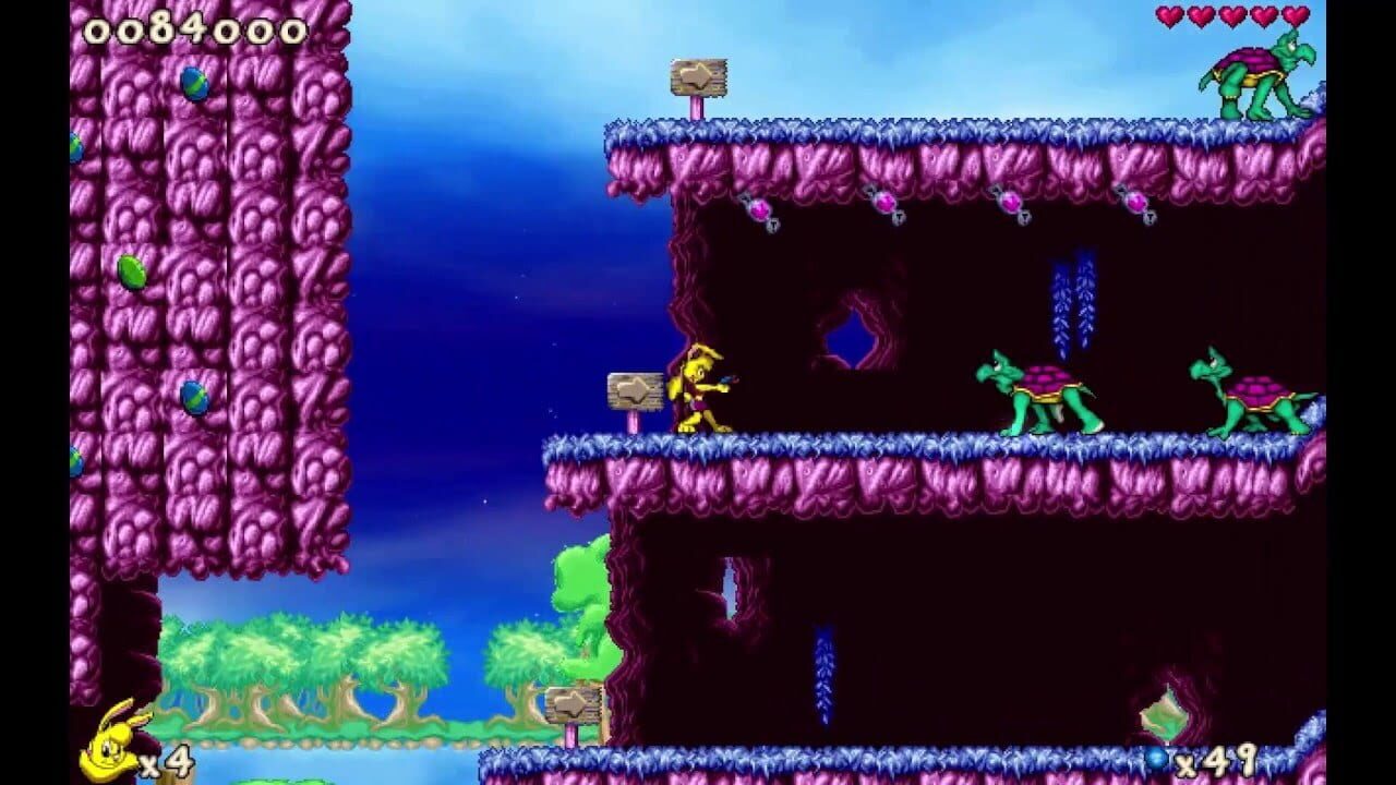 Screenshot for Jazz Jackrabbit 2: The Secret Files