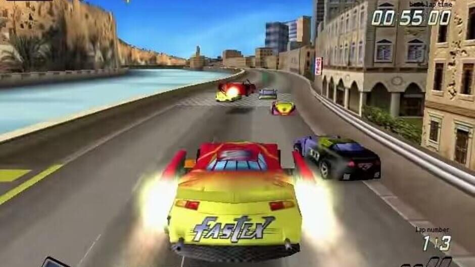 Screenshot for NASCAR Racers