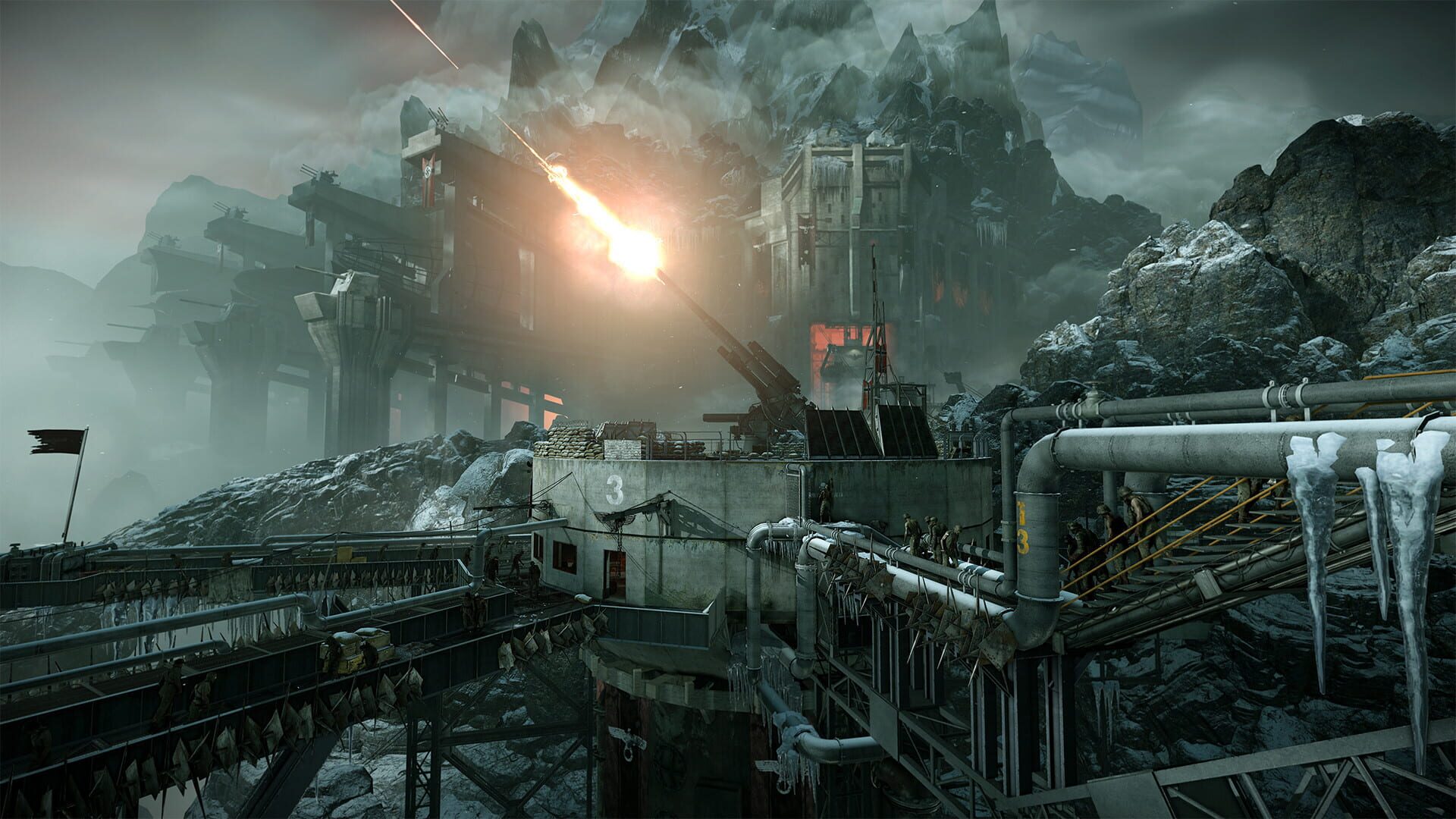 Screenshot for Zombie Army 4: Dead War - Mission 6: Dead Zeppelin