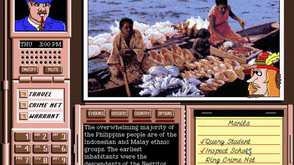 Screenshot for Where in the World is Carmen Sandiego?: Deluxe Edition
