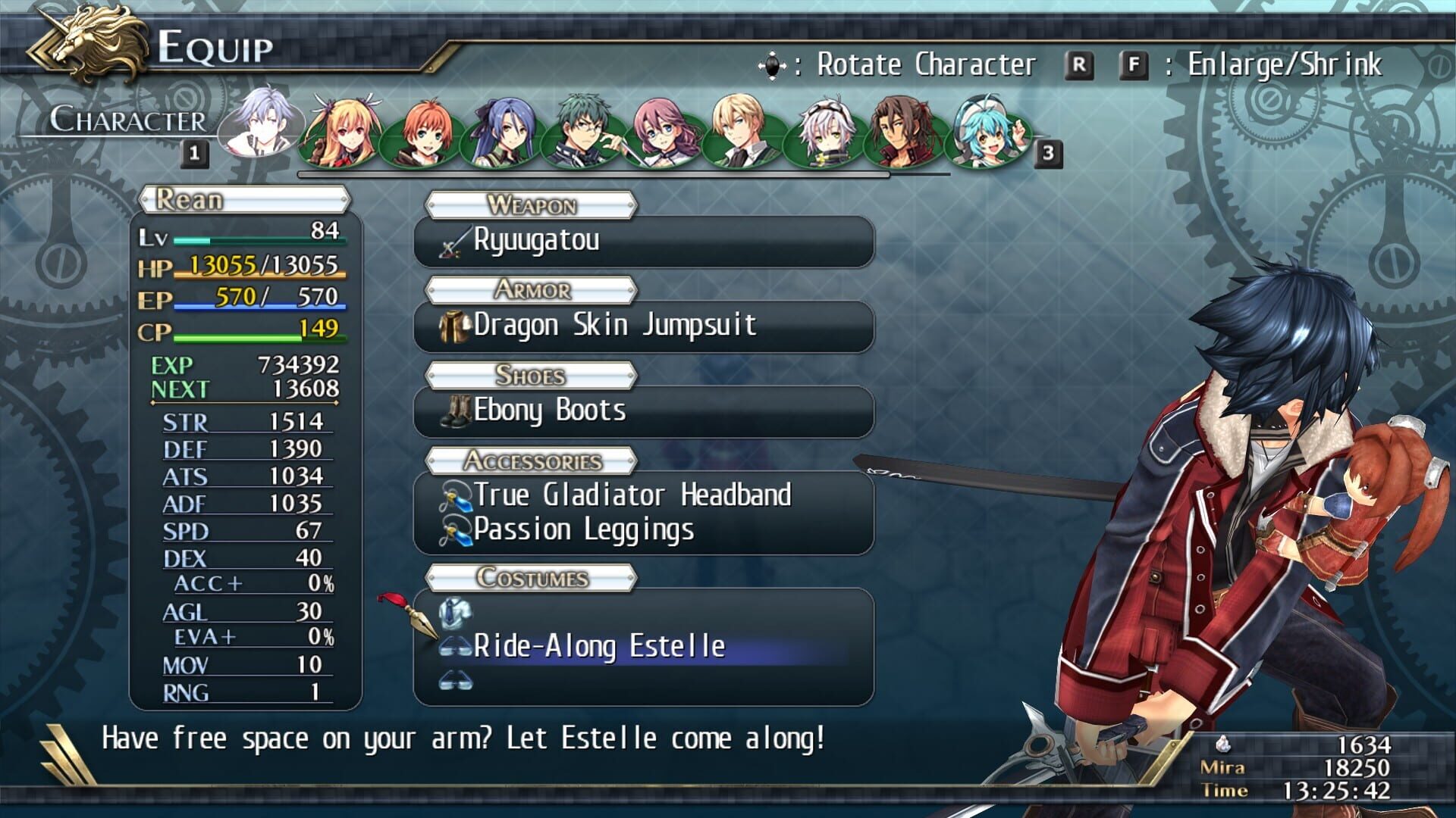 Screenshot for The Legend of Heroes: Trails of Cold Steel II - All Ride-Alongs