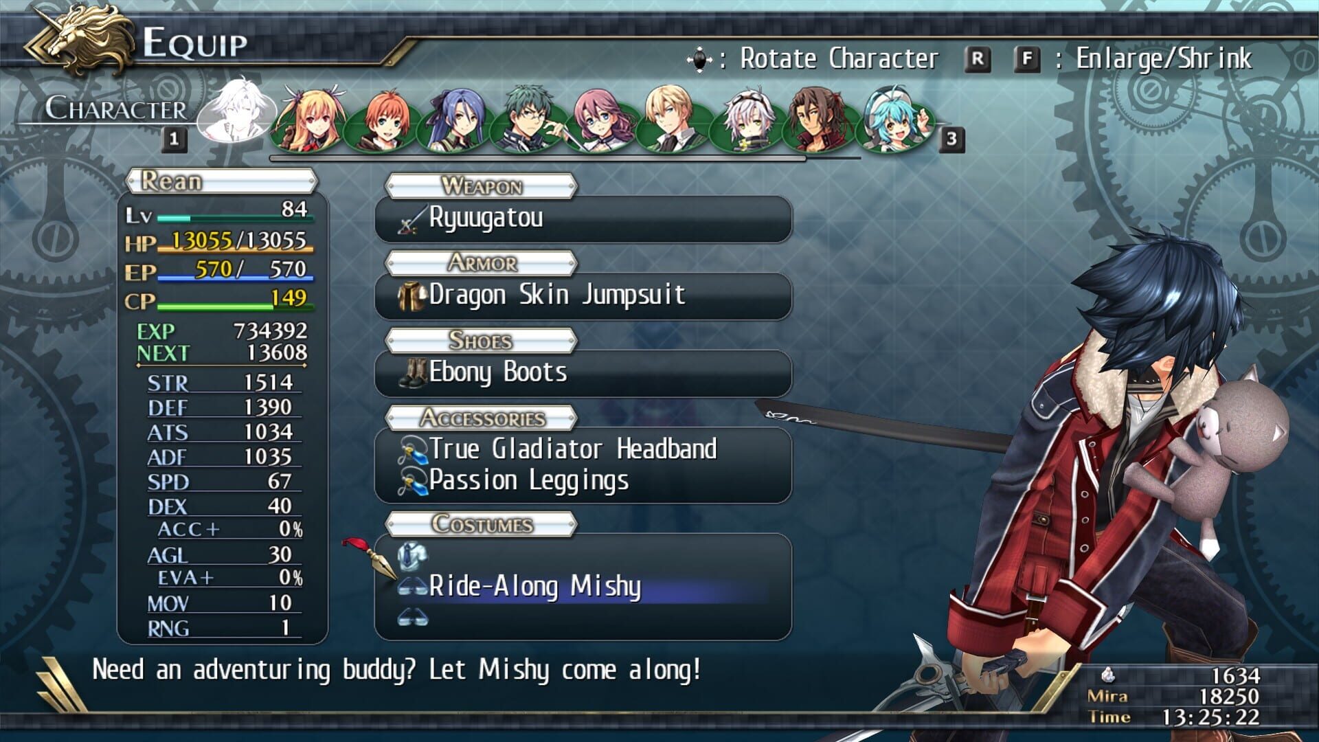 Screenshot for The Legend of Heroes: Trails of Cold Steel II - All Ride-Alongs