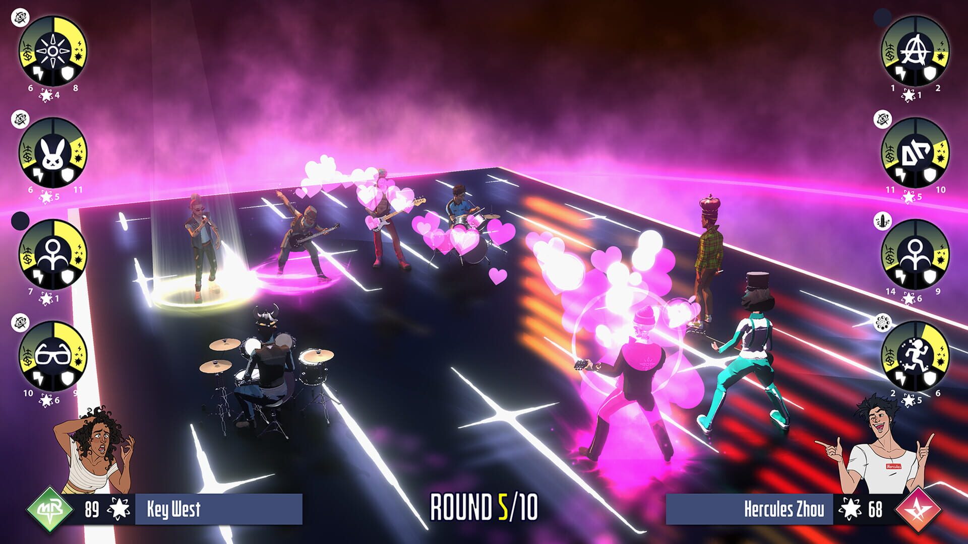 Screenshot for Audio Clash: Battle of the Bands