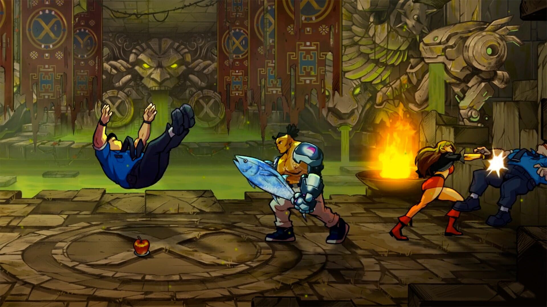 Screenshot for Streets of Rage 4: Mr X. Nightmare