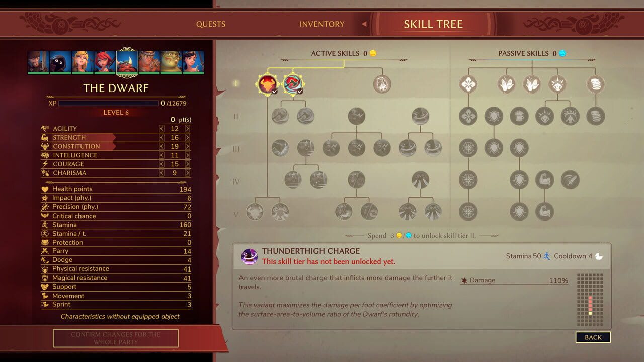Screenshot for The Dungeon of Naheulbeuk: The Amulet of Chaos