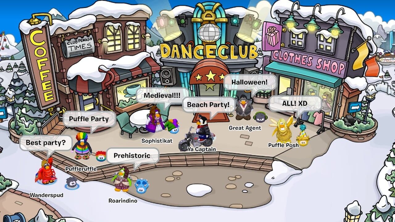 Screenshot for Club Penguin