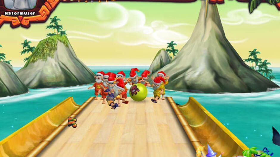 Screenshot for Elf Bowling: Hawaiian Vacation