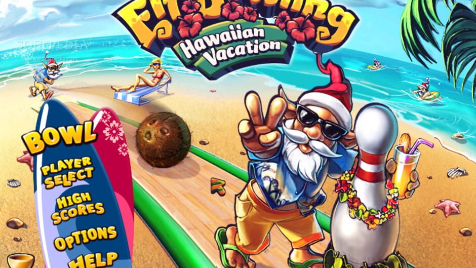 Screenshot for Elf Bowling: Hawaiian Vacation