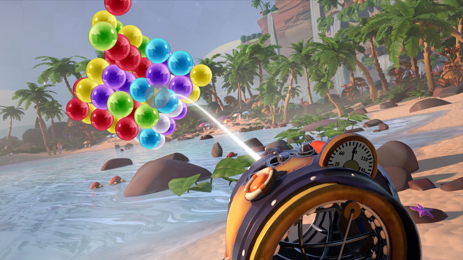 Screenshot for Puzzle Bobble 3D: Vacation Odyssey