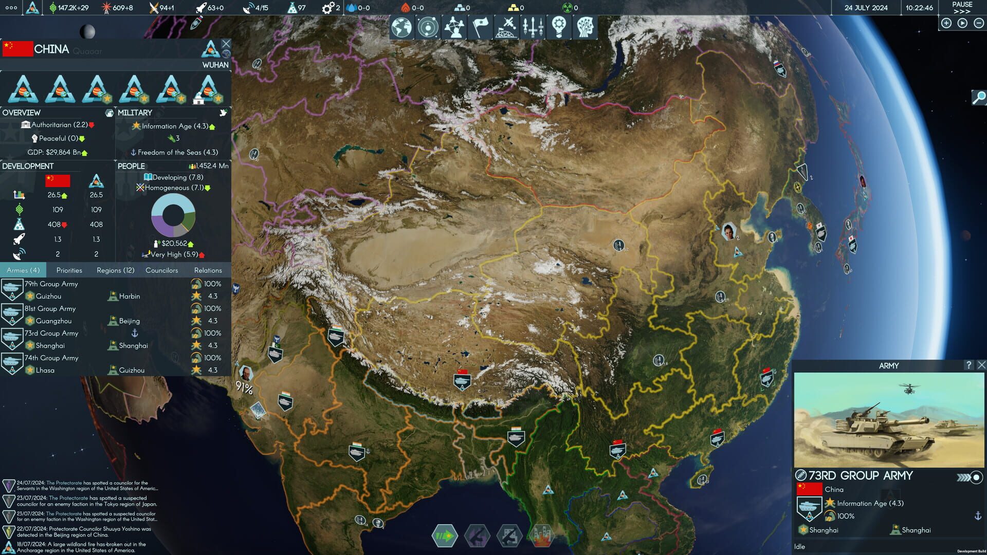 Screenshot for Terra Invicta