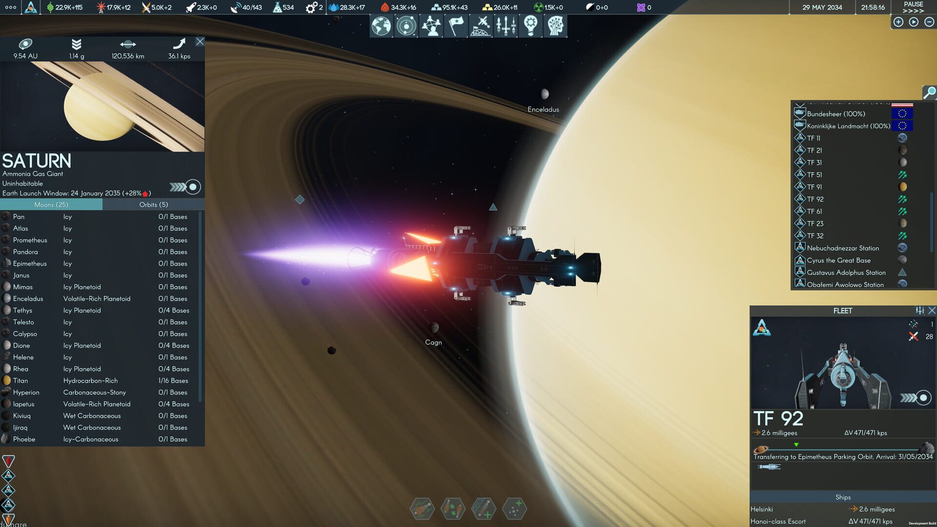 Screenshot for Terra Invicta