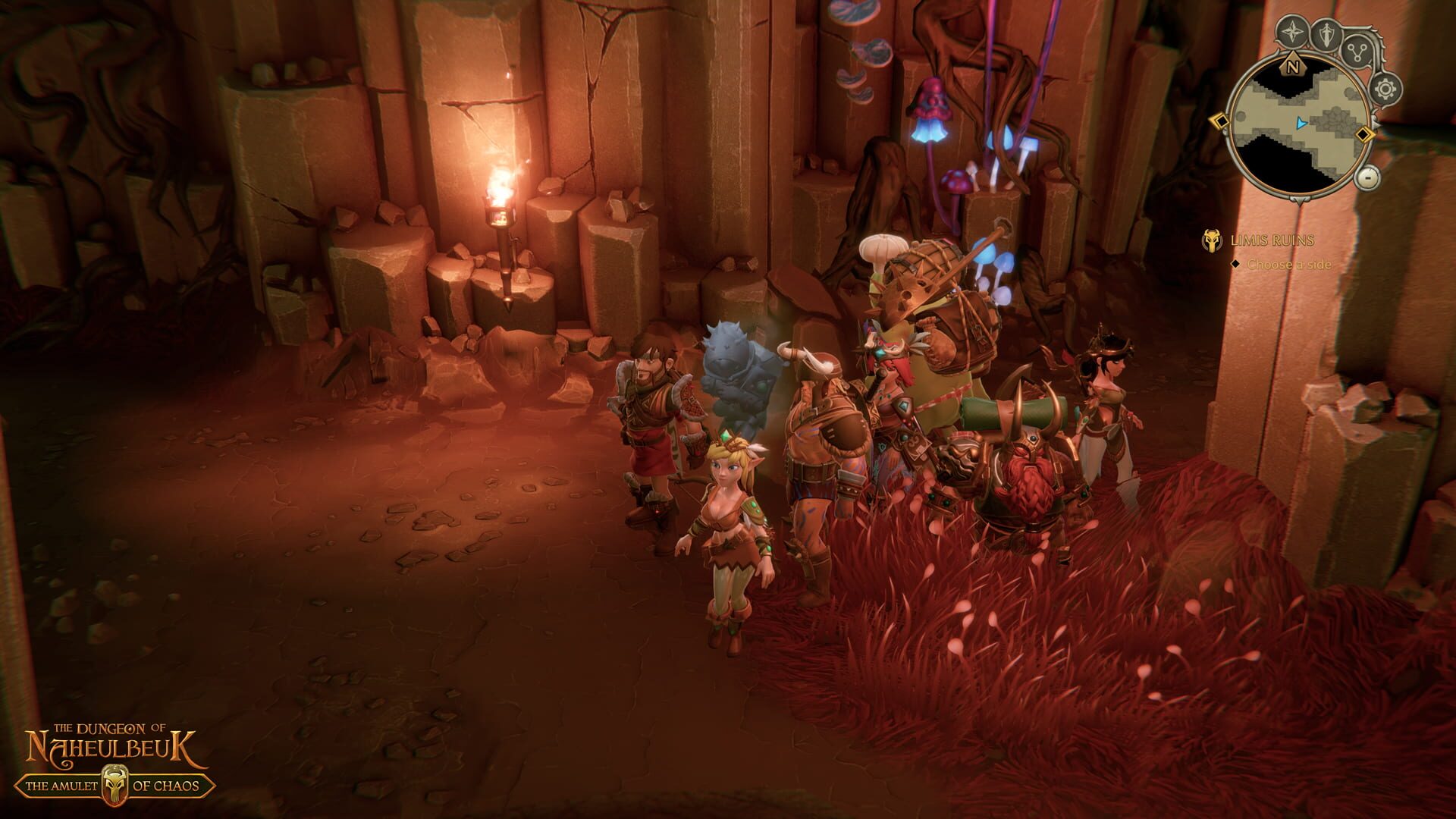 Screenshot for The Dungeon of Naheulbeuk: The Amulet of Chaos - Ruins of Limis