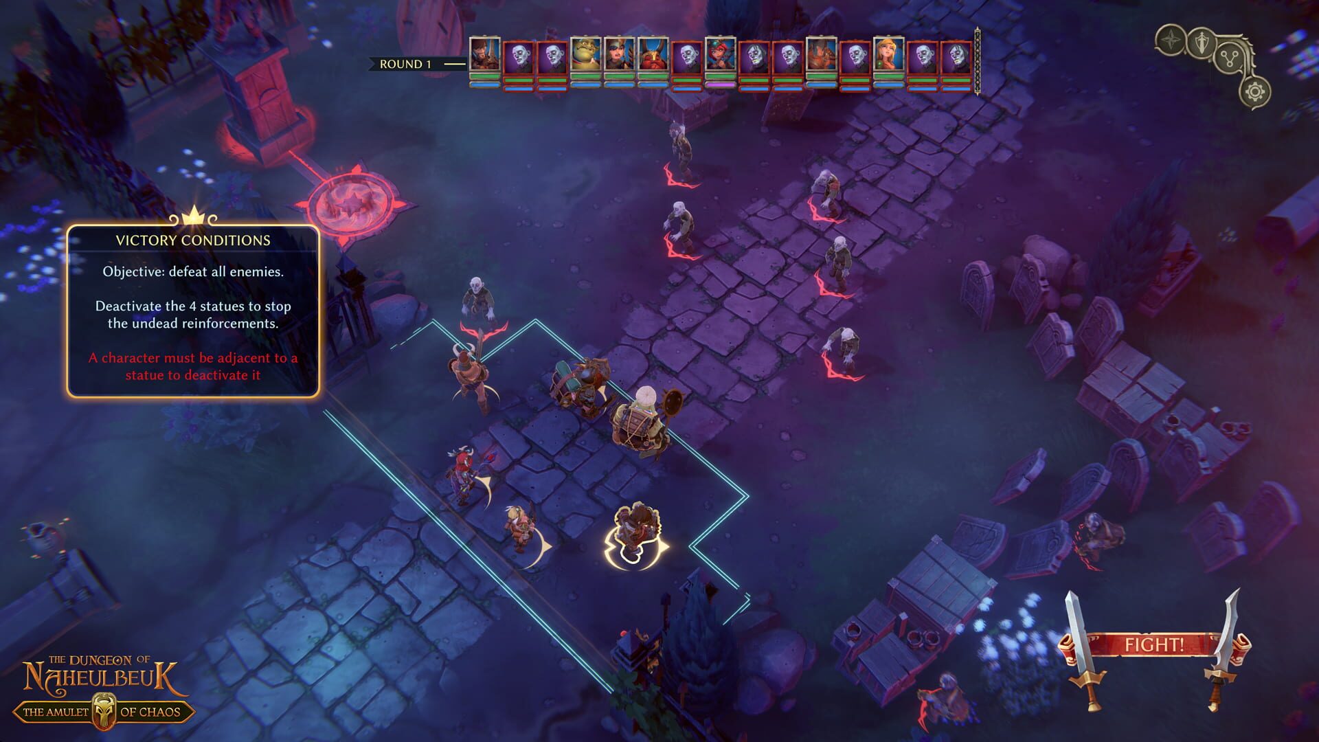 Screenshot for The Dungeon of Naheulbeuk: The Amulet of Chaos - Ruins of Limis