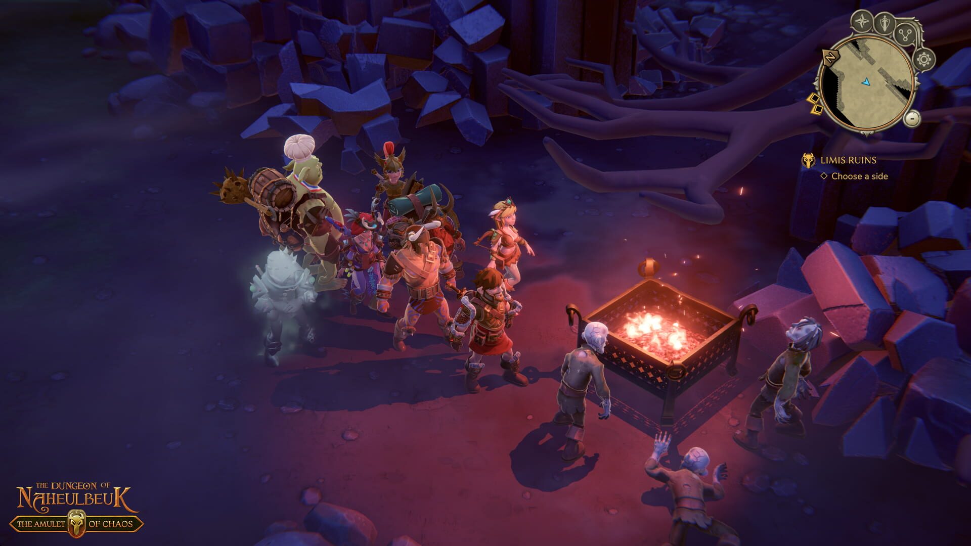 Screenshot for The Dungeon of Naheulbeuk: The Amulet of Chaos - Ruins of Limis