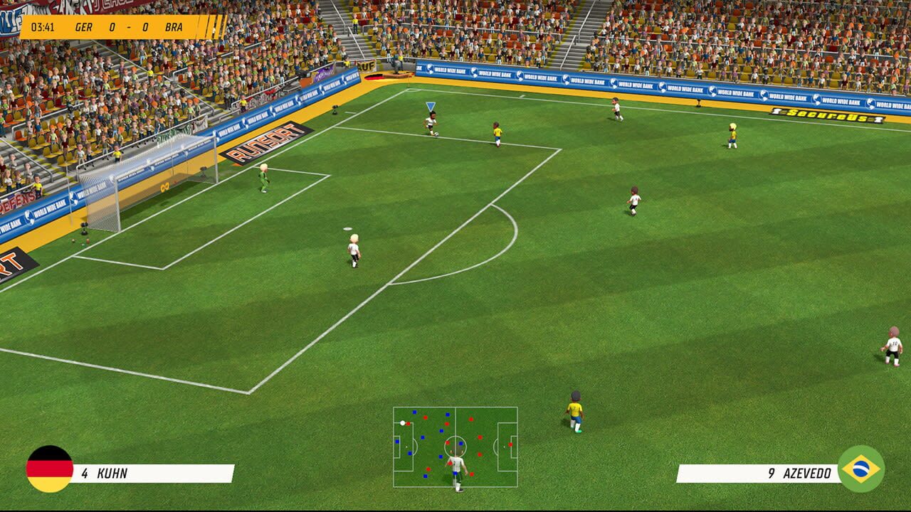 Screenshot for Super Soccer Blast: America VS Europe