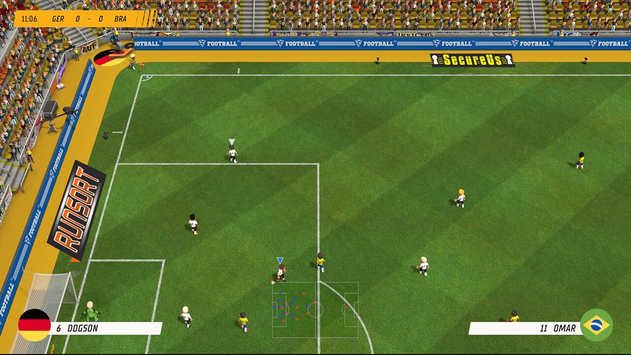 Screenshot for Super Soccer Blast: America VS Europe