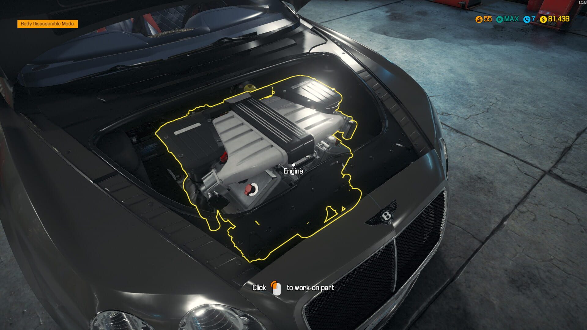 Screenshot for Car Mechanic Simulator 2018: Bentley Remastered