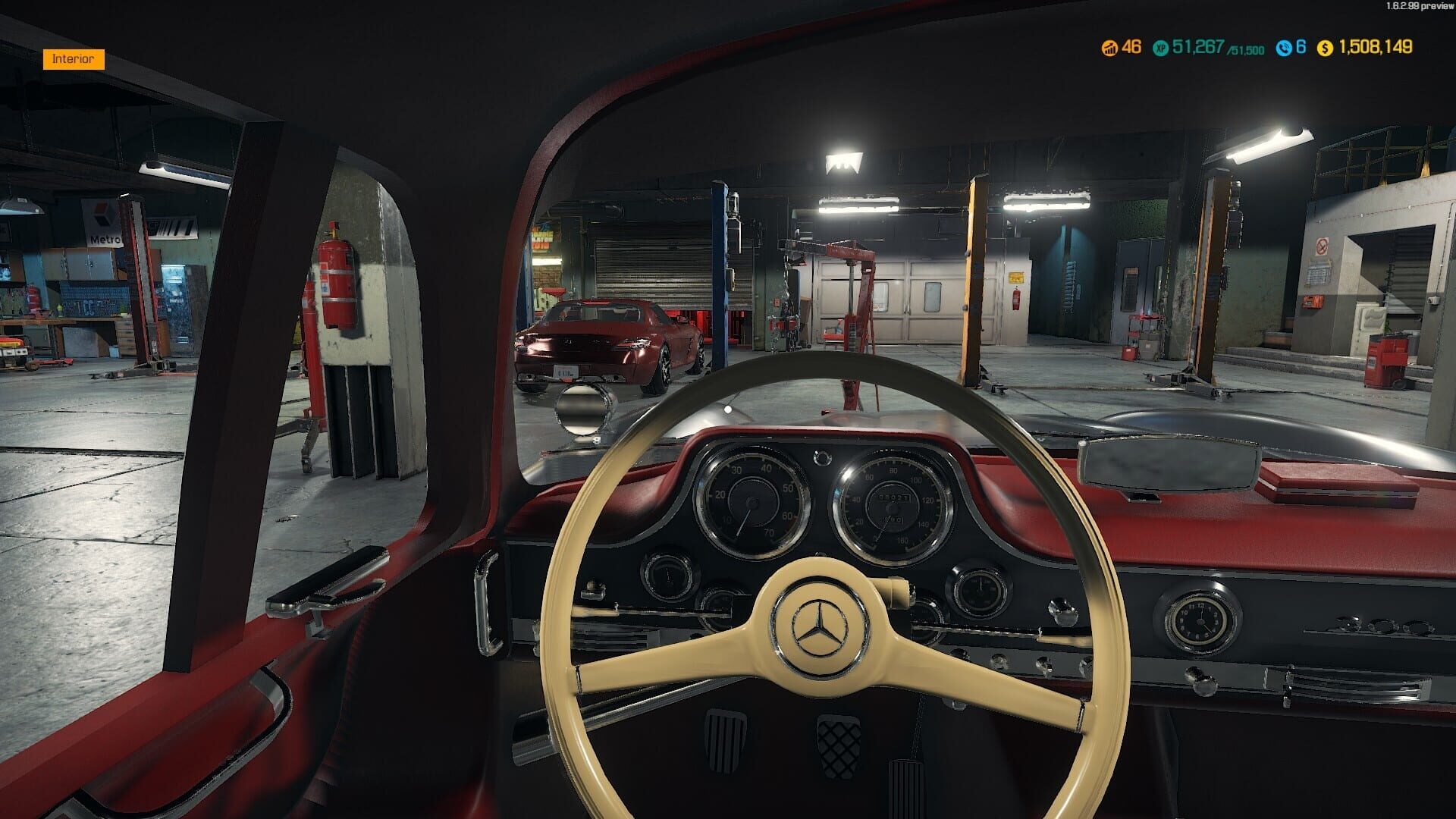 Screenshot for Car Mechanic Simulator 2018: Mercedes-Benz