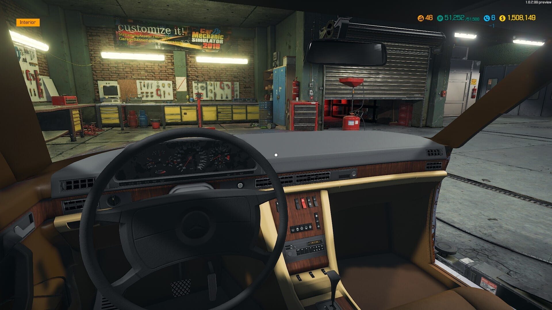 Screenshot for Car Mechanic Simulator 2018: Mercedes-Benz