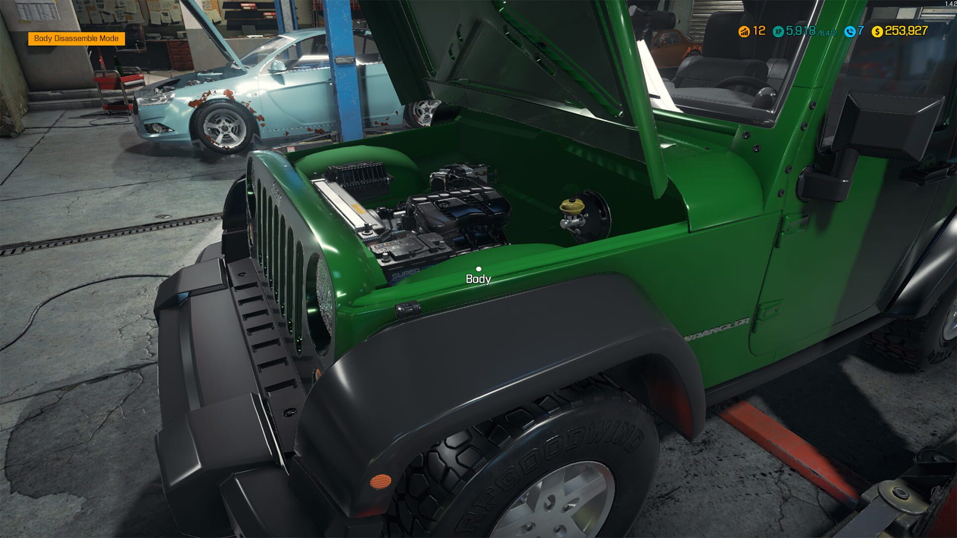 Screenshot for Car Mechanic Simulator 2018: Jeep