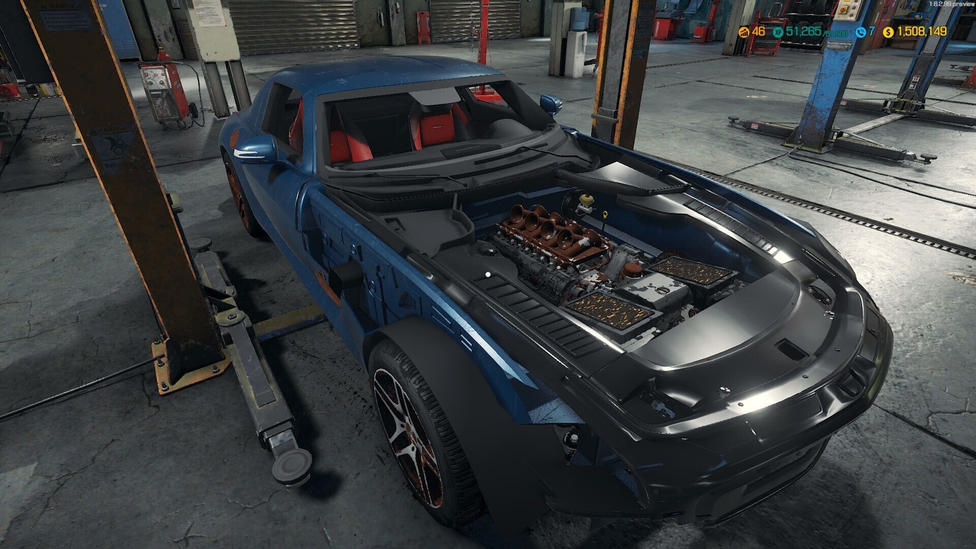 Screenshot for Car Mechanic Simulator 2018: Mercedes-Benz