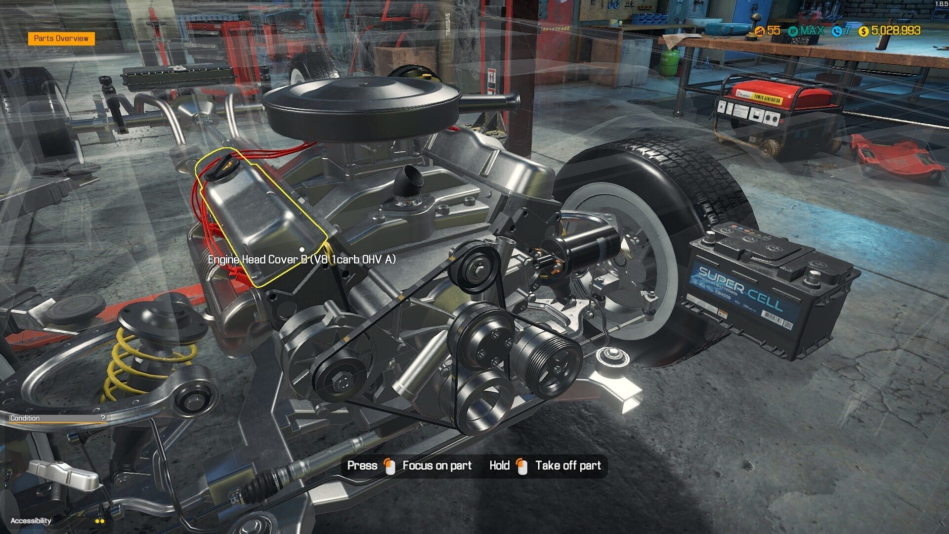 Screenshot for Car Mechanic Simulator 2018: Chrysler